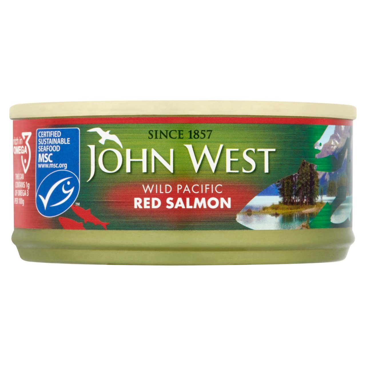 John West Wild Pacific Red Salmon (105g)       105g