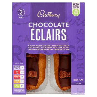 Cadbury Chocolate Éclairs