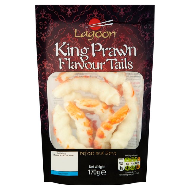 Lagoon King Prawn Flavour Tails 170g