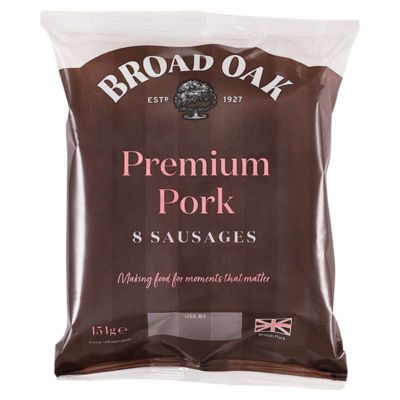 Broad Oak Farm 8 Premium Pork Sausages