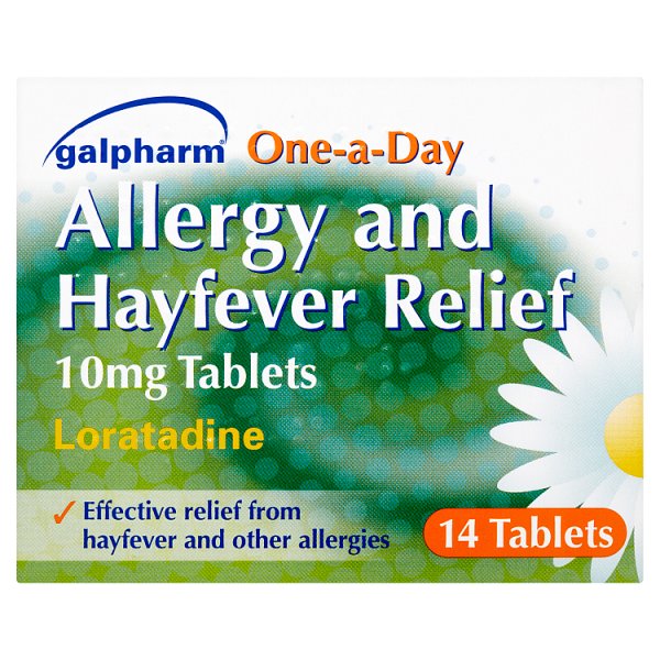 Galpharm One-a-day Allergy And Hayfever Relief 10mg Tablets 14 Pack