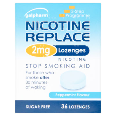 Galpharm Nicotine Replace 2mg Lozenges 36 per pack