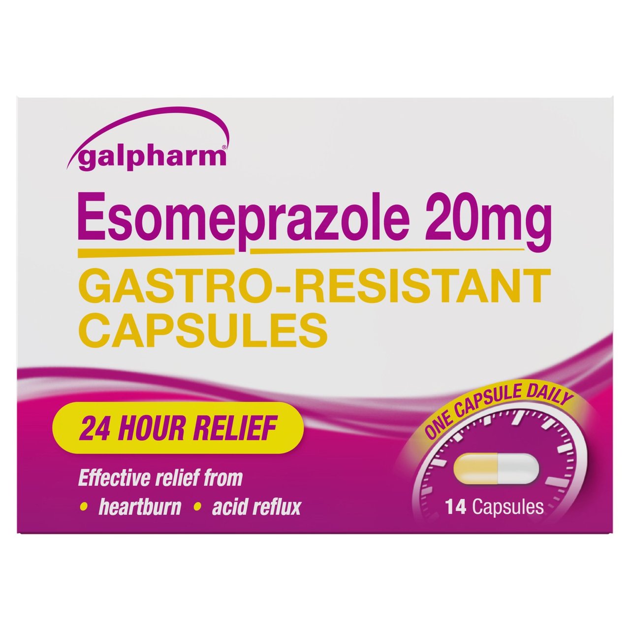 Galpharm Esomeprazole Heartburn Caps