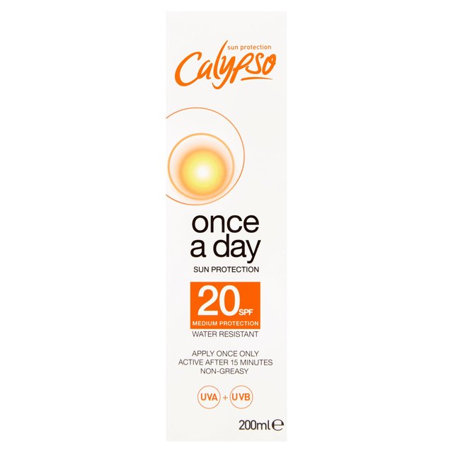 Calypso Once A Day Sun Protection SPF 20 200ml