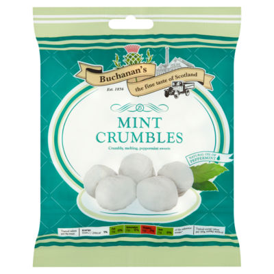 Buchanan's Mint Crumbles 170g