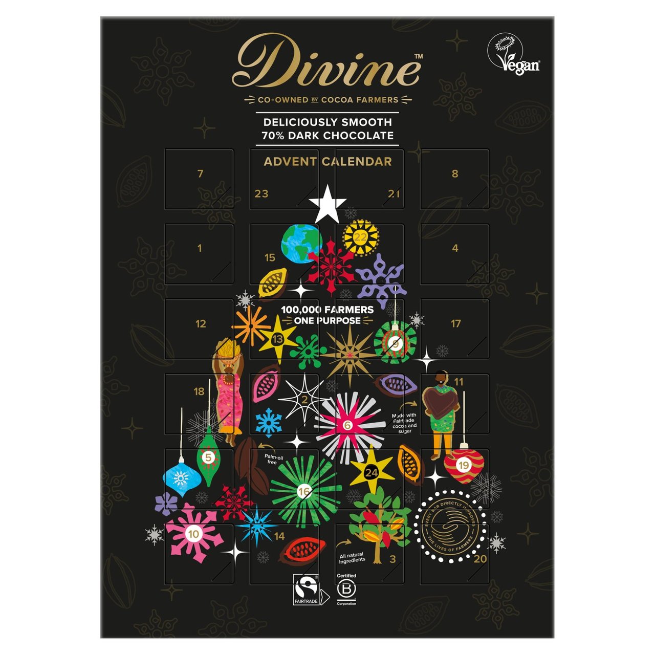 Divine Dark Chocolate Advent Calendar