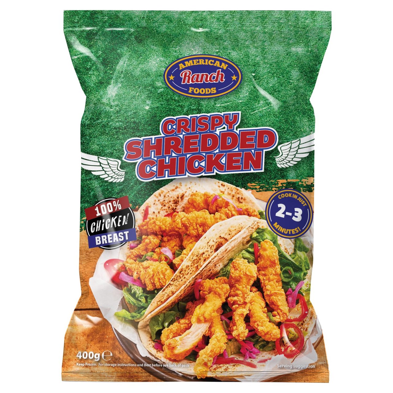 American Ranch Crispy Shredded Chicken