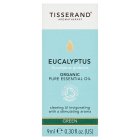 Tisserand Aromatherapy Green Eucalyptus Organic Pure Essential Oil 9ml