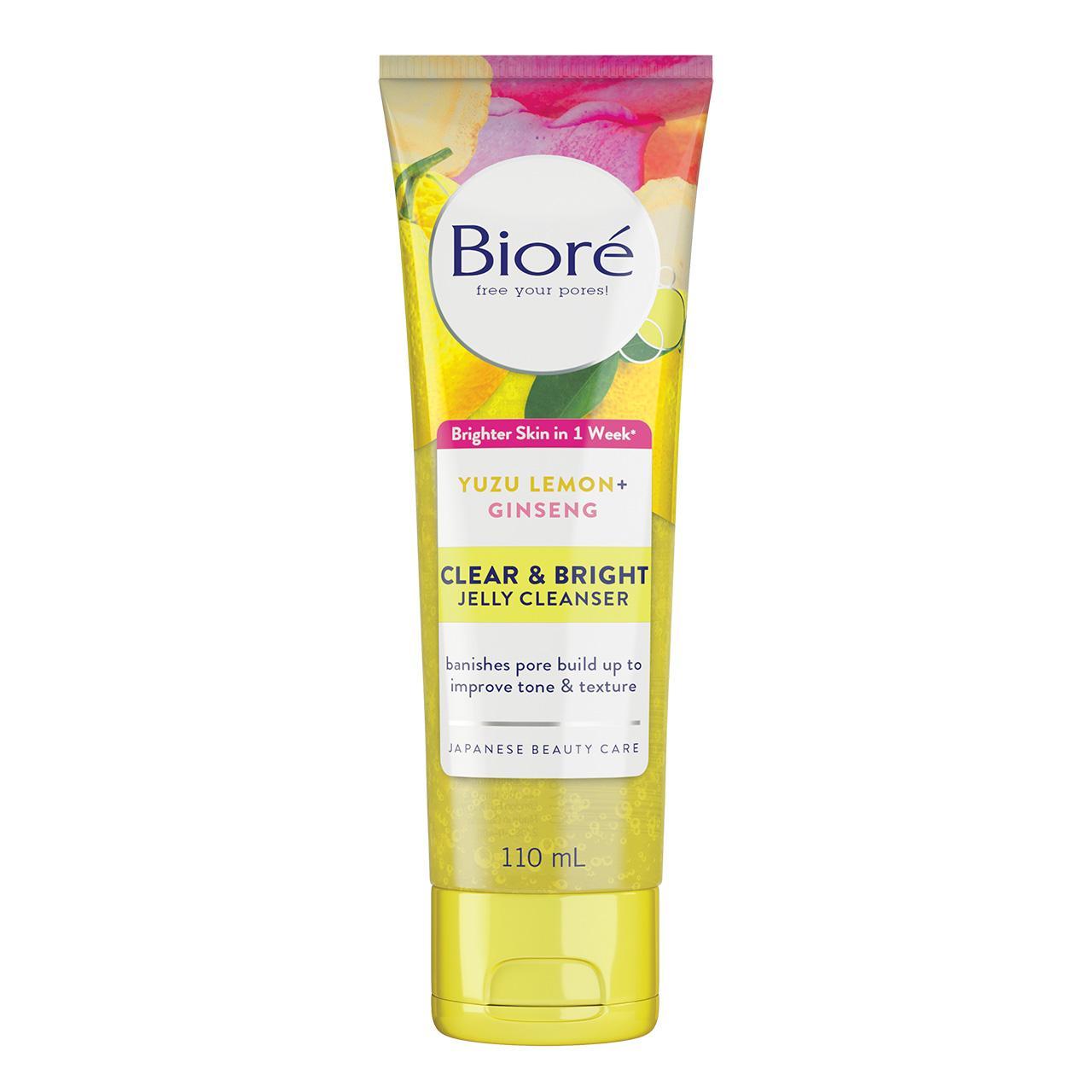 Bioré Clear & Bright Jelly Cleanser