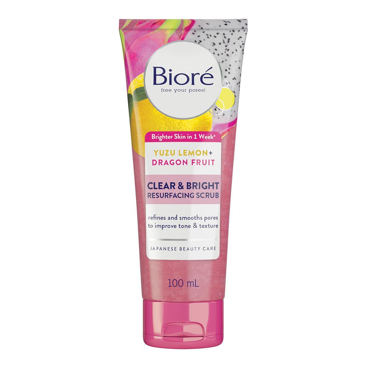 Biore Clear & Bright Resurfacing Scrub