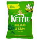 Kettle Sour Cream & Chive Potato Chips 130g