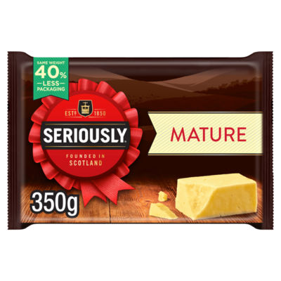 Seriously Creamy Mature Cheddar 350g