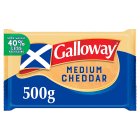 Galloway Medium Coloured Cheddar Cheese 500g