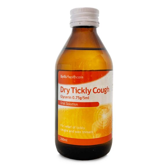 Bell's Healthcare Dry Tickly Cough Glycerin 0.75g/5ml Oral Solution 200ml