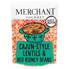 Merchant Gourmet Spicy Cajun Style Lentils & Red Kidney Beans  250g