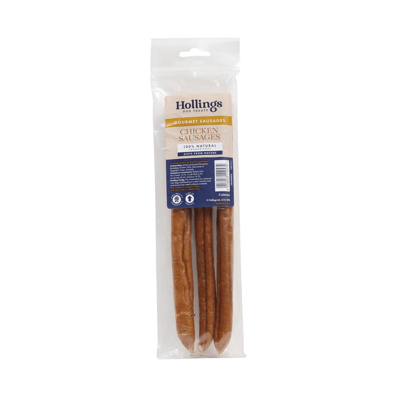 Hollings Chicken Sausage Dog Treats