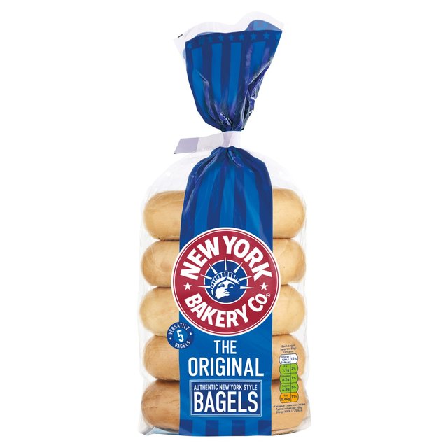 New York Bakery Co. Original Bagels 5 per pack