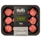 Hull's of Ballymena Platinum Collection Premium Steak Meatballs x12 336g