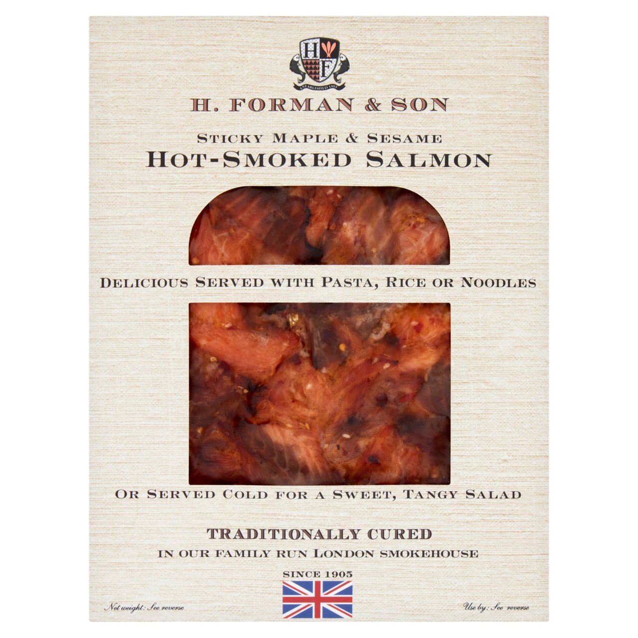 H.Forman & Son Sticky Maple & Sesame Salmon