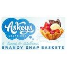 Askey's 6 Brandy Snap Baskets