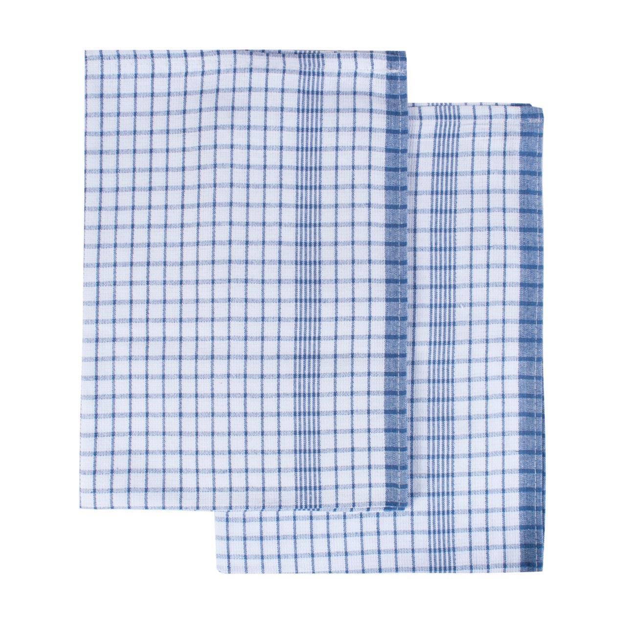 Blue & White Check Tea Towels