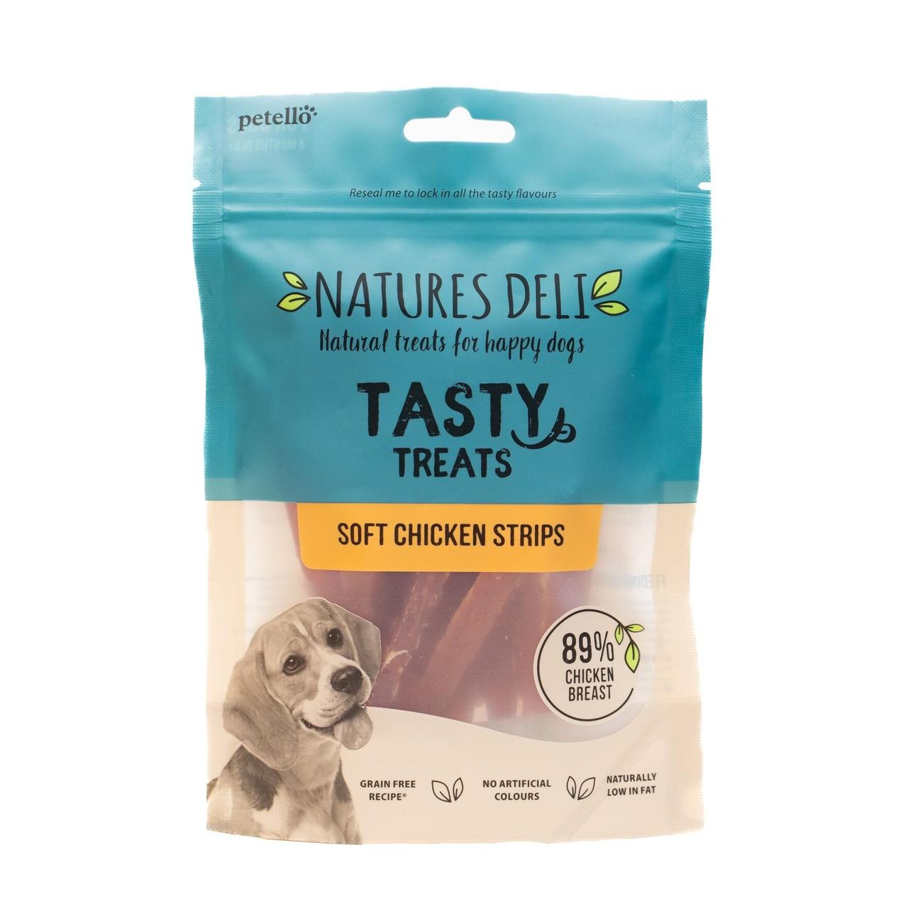 Natures Deli Soft Chicken Strips Dog Treats