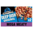 Chicago Town Deep Dish Mega Meaty Pizza x2 (320g)