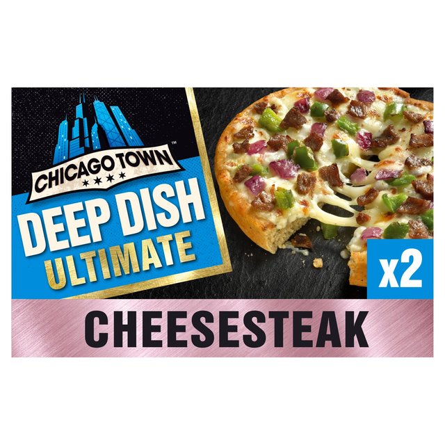 Chicago Town Deep Dish Peppered Cheese steak  320g