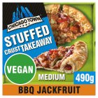 Chicago Town Takeaway Vegan Medium Stuffed Sticky BBQ Jackfruit Pizza 490g