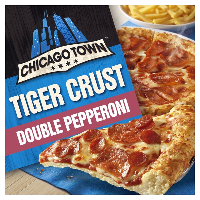  Chicago Town Tiger Crust Double Pepperoni 320g