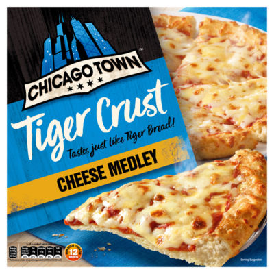 Chicago Town Tiger Crust Cheese Medley 305g