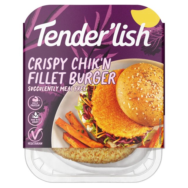 Tender'lish Crispy Chik'N Burger Succulently 180g