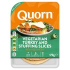 Quorn Vegetarian Turkey and Stuffing Slices 170g