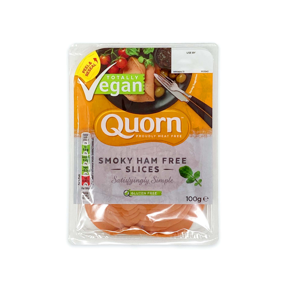 Quorn Totally Vegan Smoky Ham Free Slices 100g