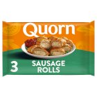 Quorn Vegetarian 3 Sausage Rolls 210g