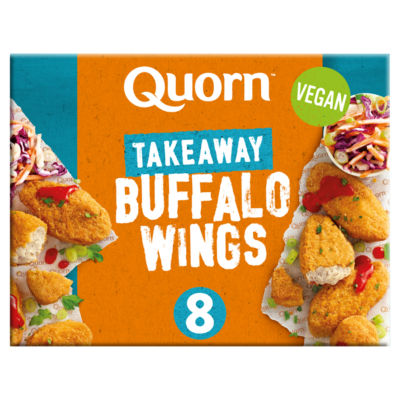 Quorn Vegan Takeaway 8 Buffalo Wings