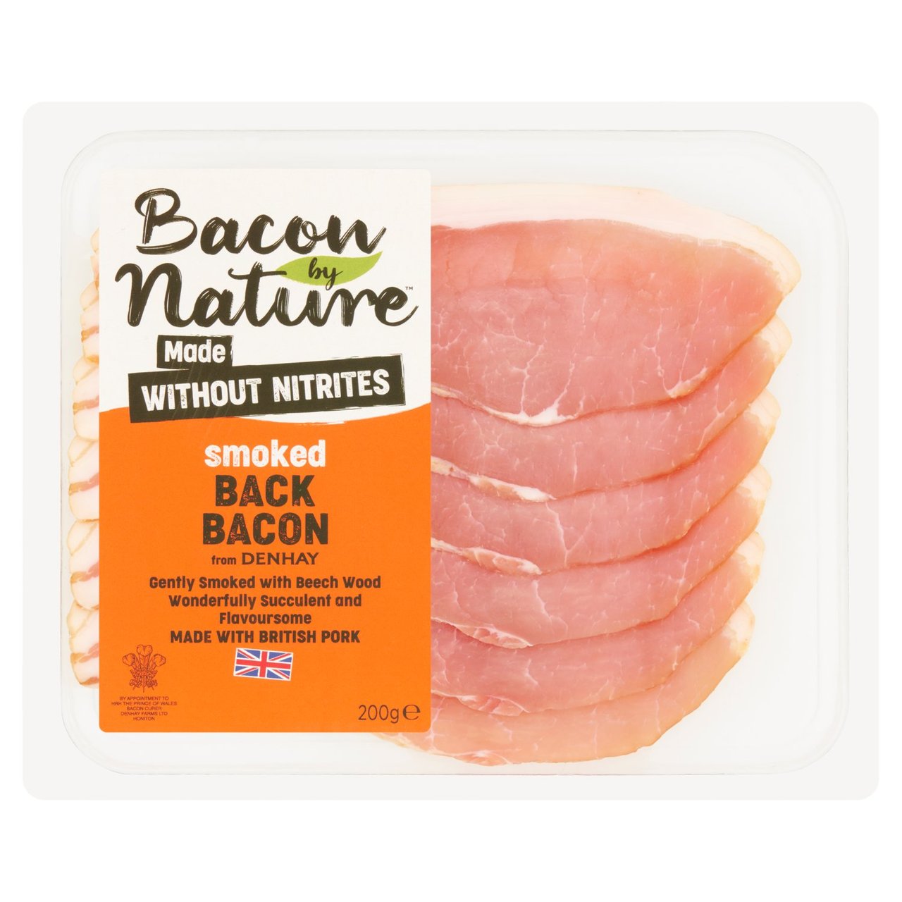 Denhay Bacon By Nature Smoked Back Bacon