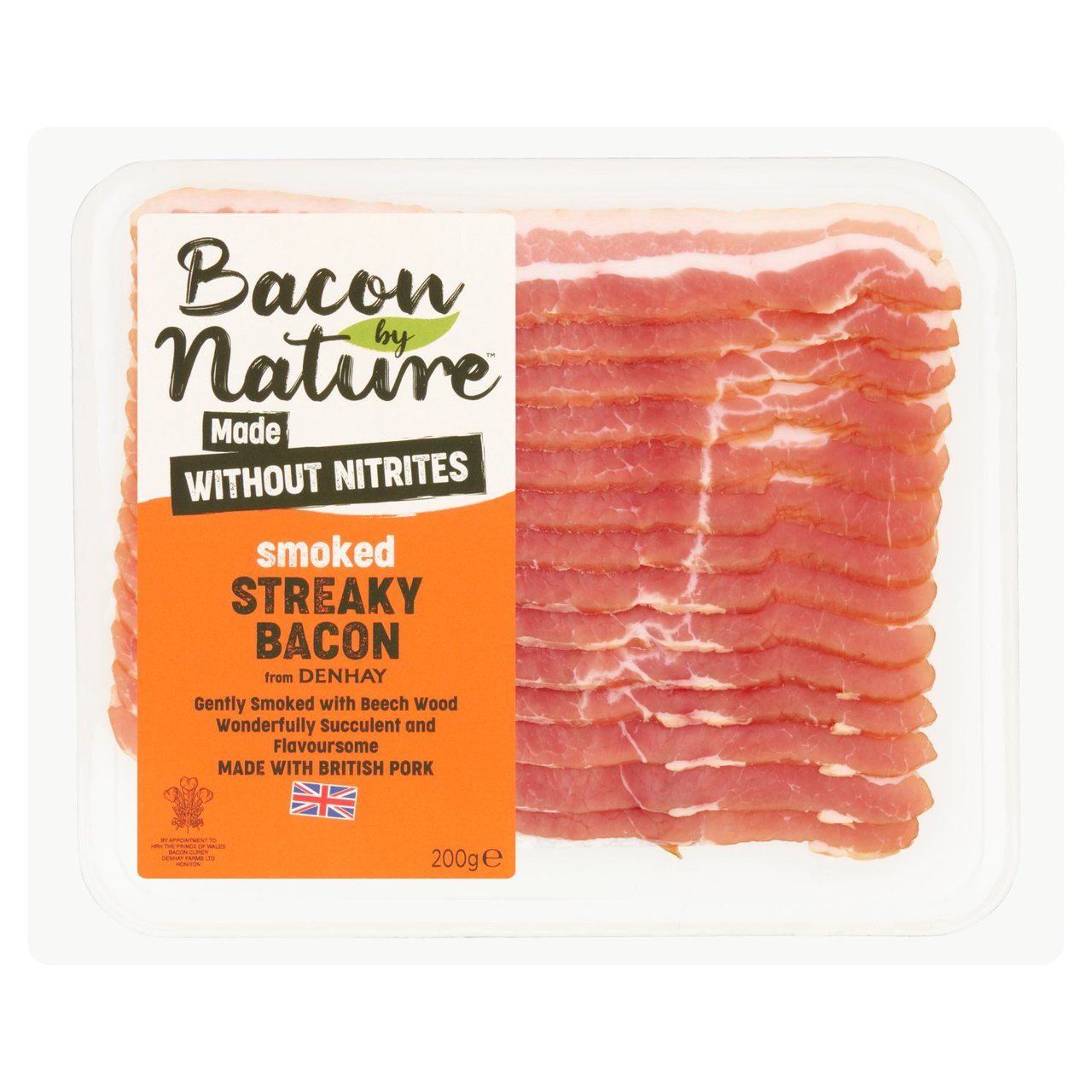 Denhay Bacon By Nature Smoked Streaky Bacon