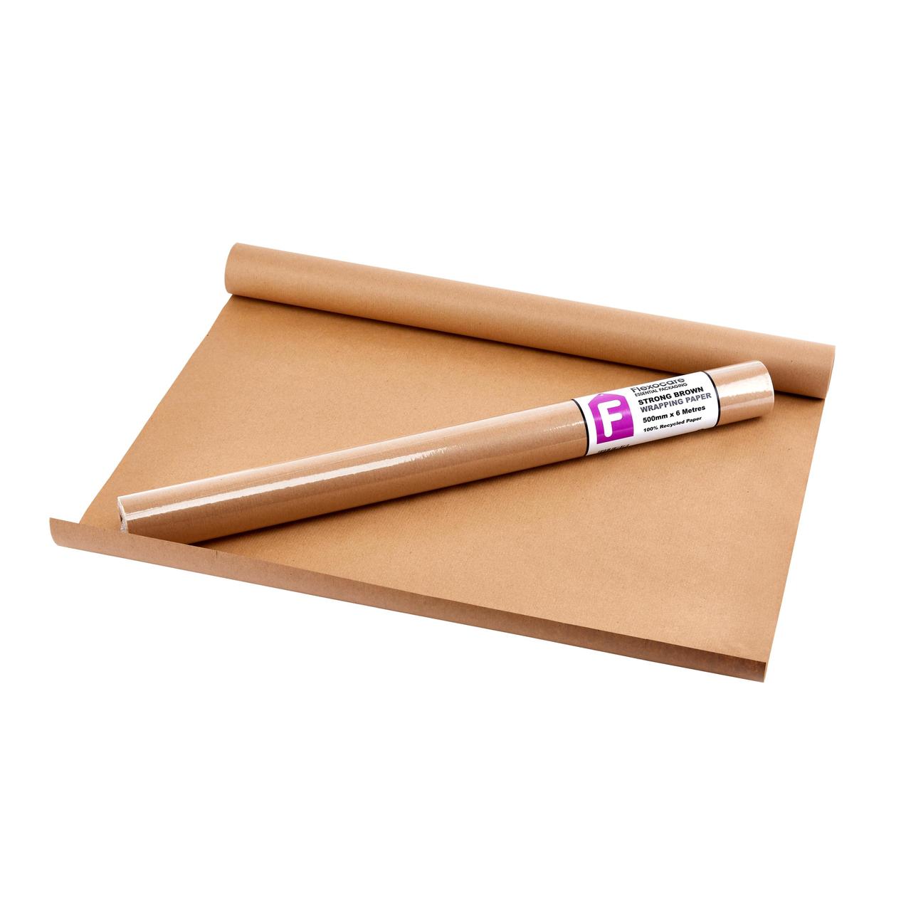 Recycled Kraft Brown Paper Roll Wrap - HelloSupermarket