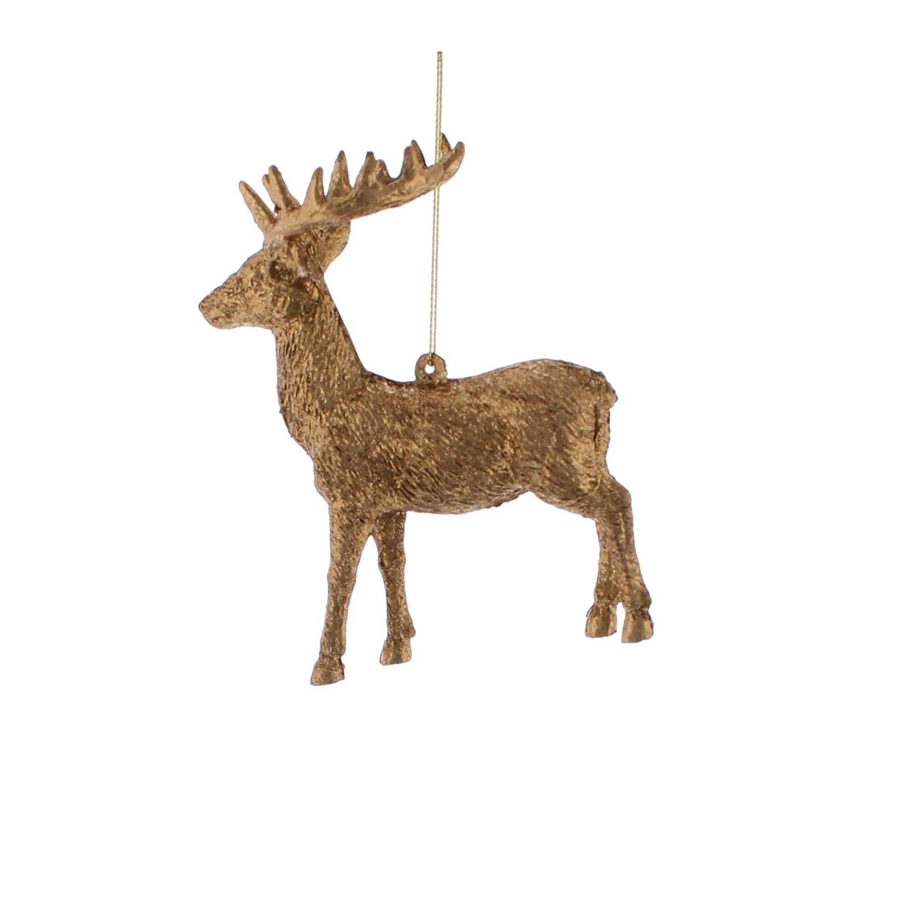 Copper Reindeer Christmas Decoration