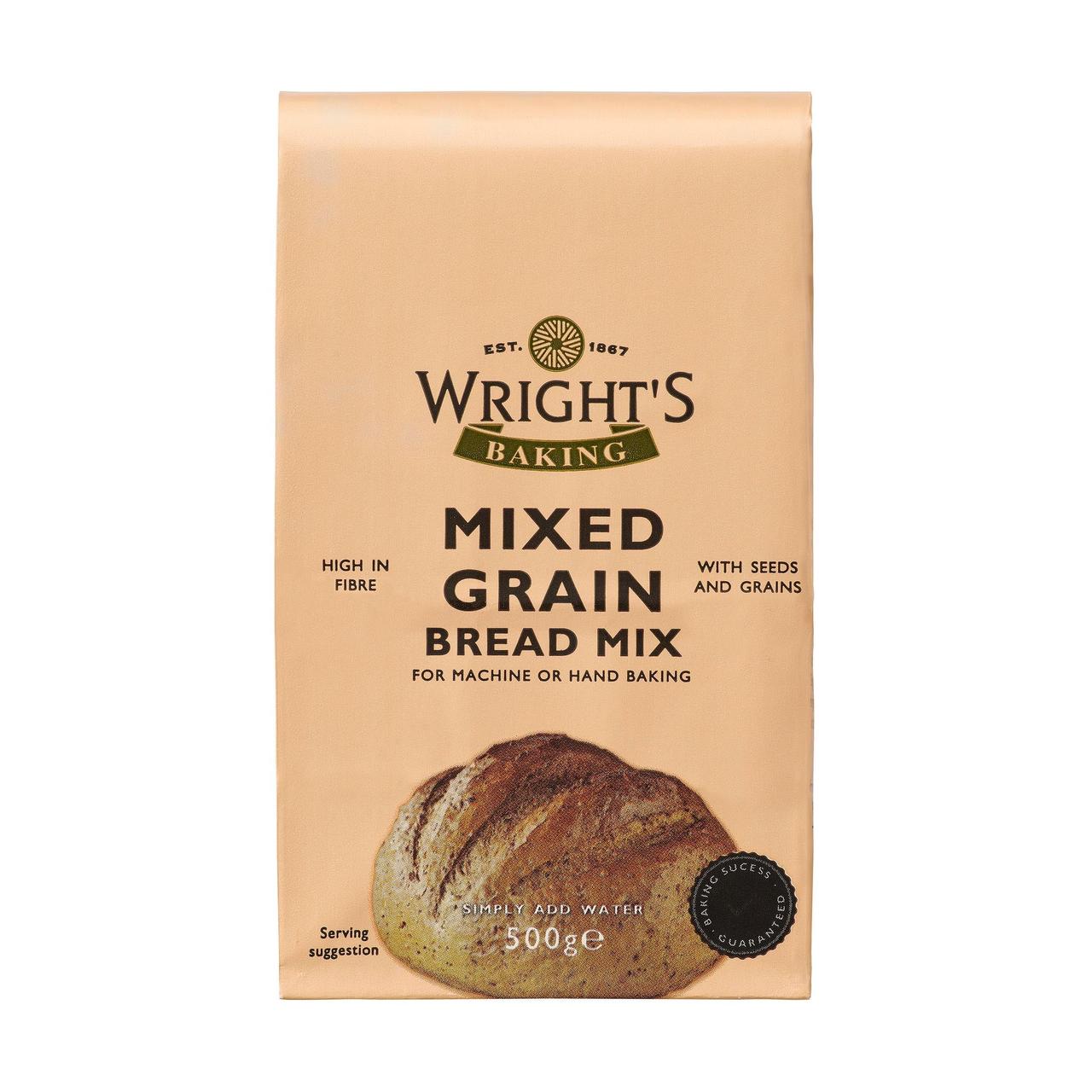 Wright's Mixed Grain Bread Mix 500g