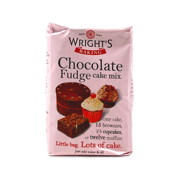 Wright's Baking Chocolate Fudge Cake Mix 500g