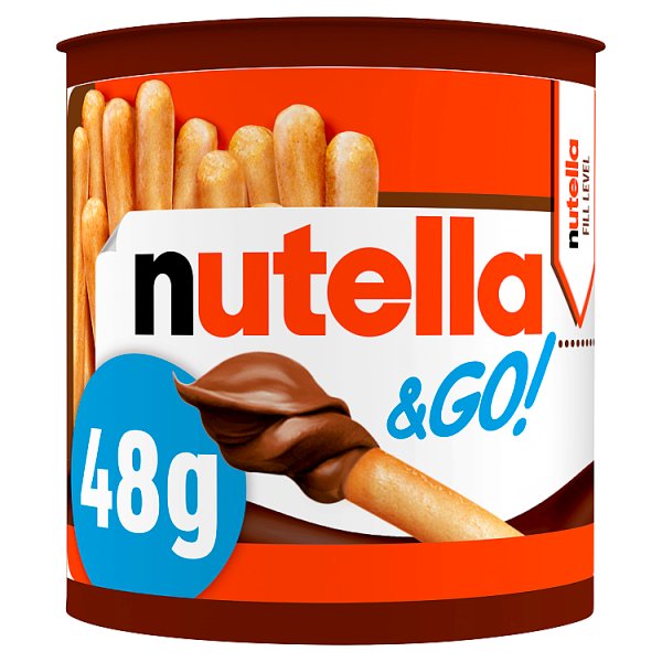 Nutella & Go! Hazelnut Chocolate Spread and Breadsticks Snack Pot 48g