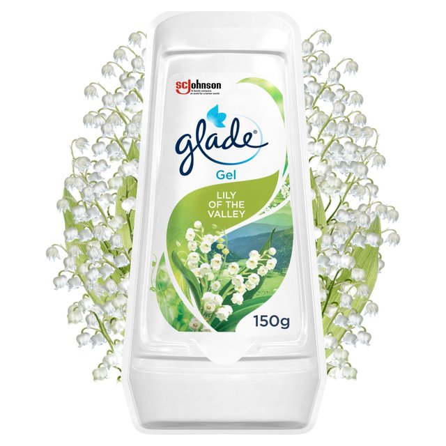 Glade Solid Gel Air Freshener Lily of the Valley 150g