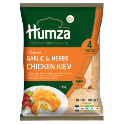 Humza Frozen Garlic & Herbs Chicken Kiev