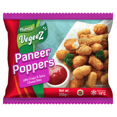 Humza Vegeez Paneer Poppers Little Crispy & Spicy Cheese Bites