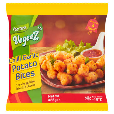 Humza Vegeez Chilli Garlic Potato Bites