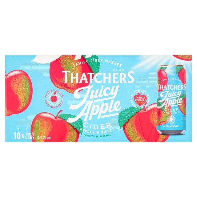 Thatchers Juicy Apple Cider  10 x 440ml