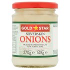 Gold Star Silverskin Onions In Vinegar 270g