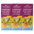 James White Organic Kids Grape,Apple,Apricot & Cucumber